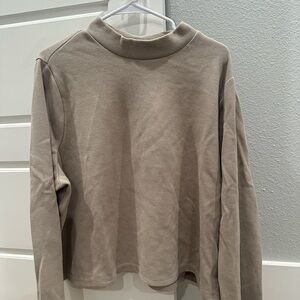 Old Navy Tan Crop Top